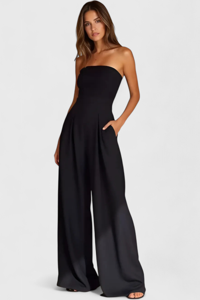 Mono elegante sin mangas