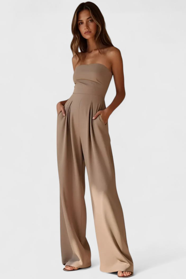 Mono elegante sin mangas