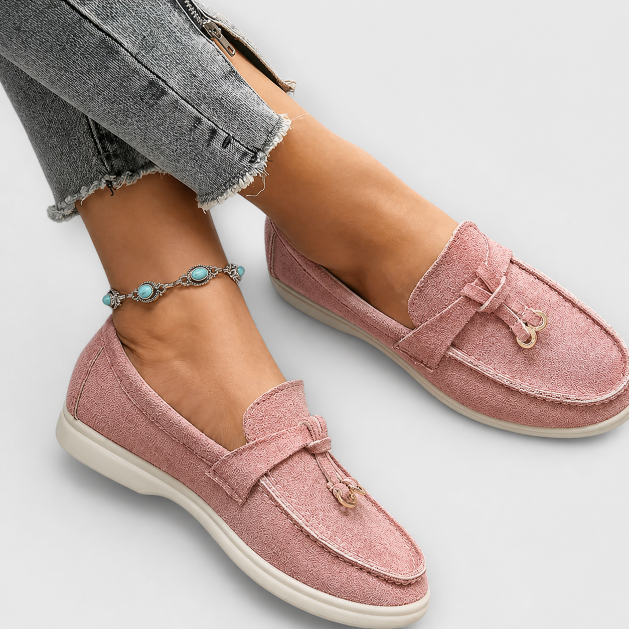 Genoveva™ | Mocasín Elegante con Hebilla
