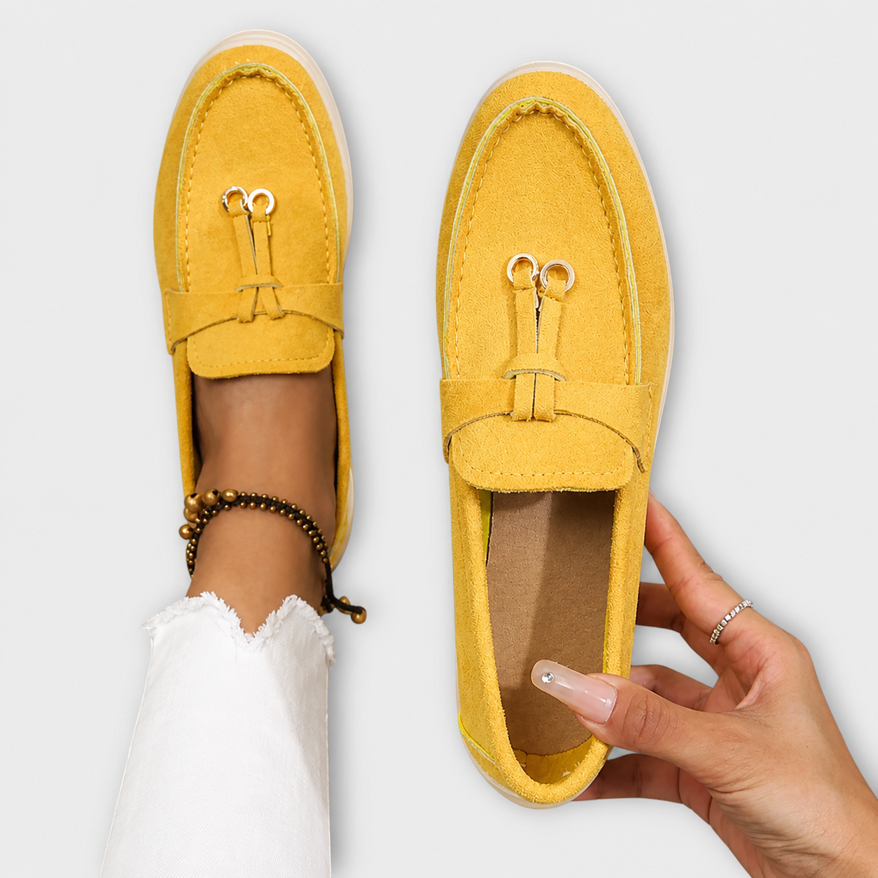 Genoveva™ | Mocasín Elegante con Hebilla