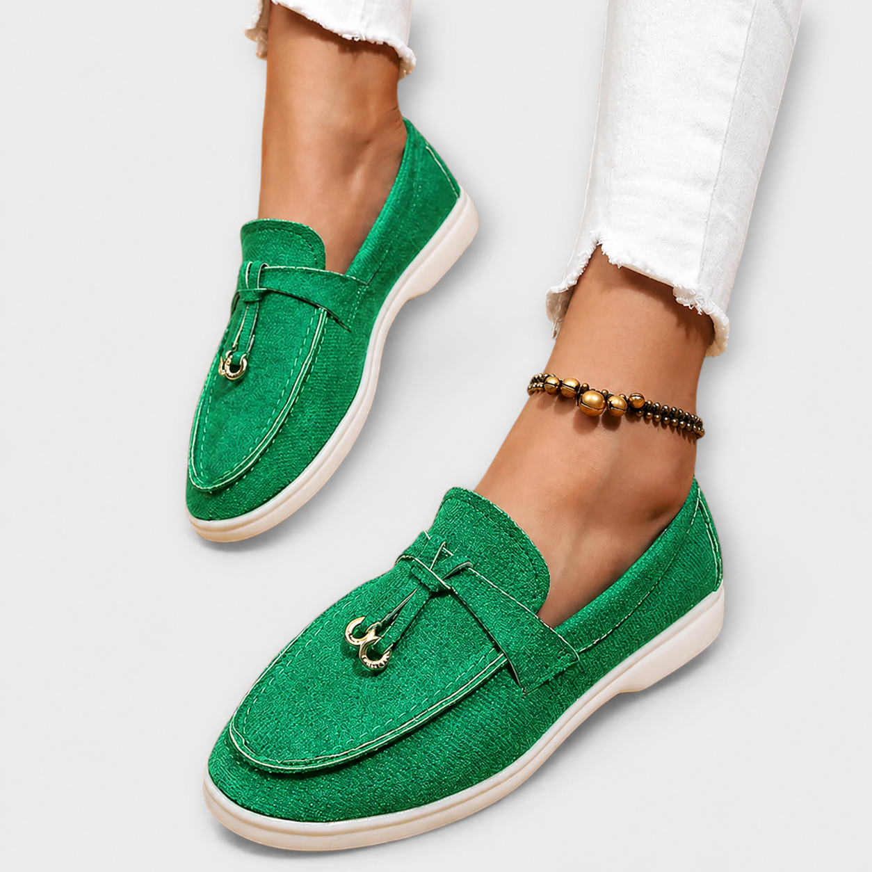 Genoveva™ | Mocasín Elegante con Hebilla