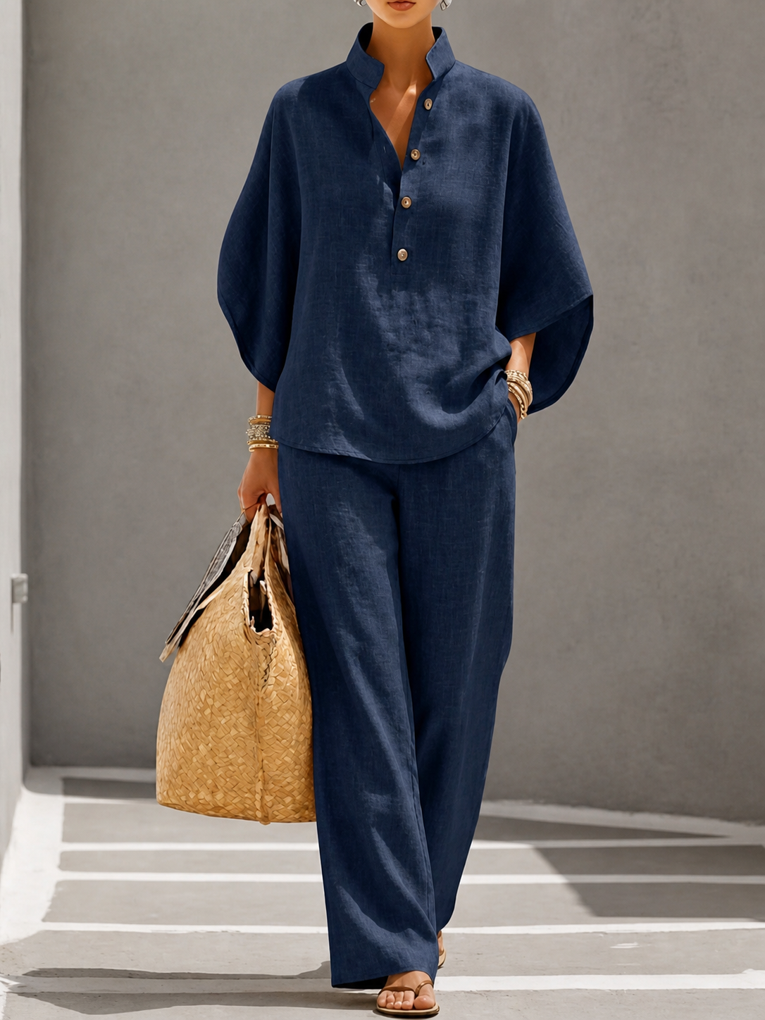 Carlota™ | Conjunto de Dos Piezas Palazzo