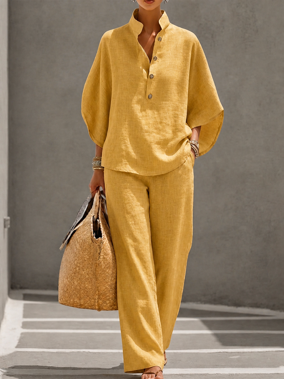 Carlota™ | Conjunto de Dos Piezas Palazzo