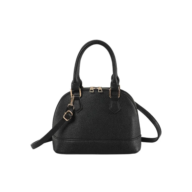 Bolso minimalista de cuero moderno