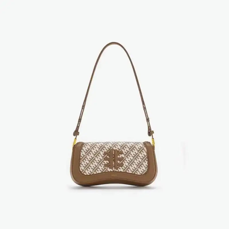 CELINEA™ Bolso baguette con diseño geométrico