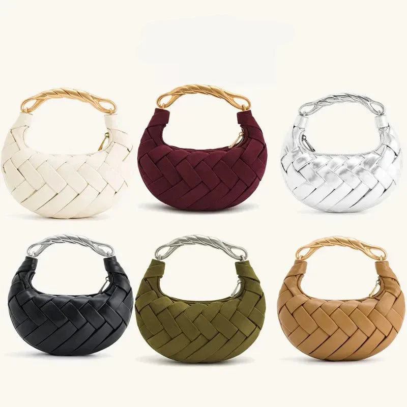 AURORA™ Mini bolso trenzado de diseño escultórico