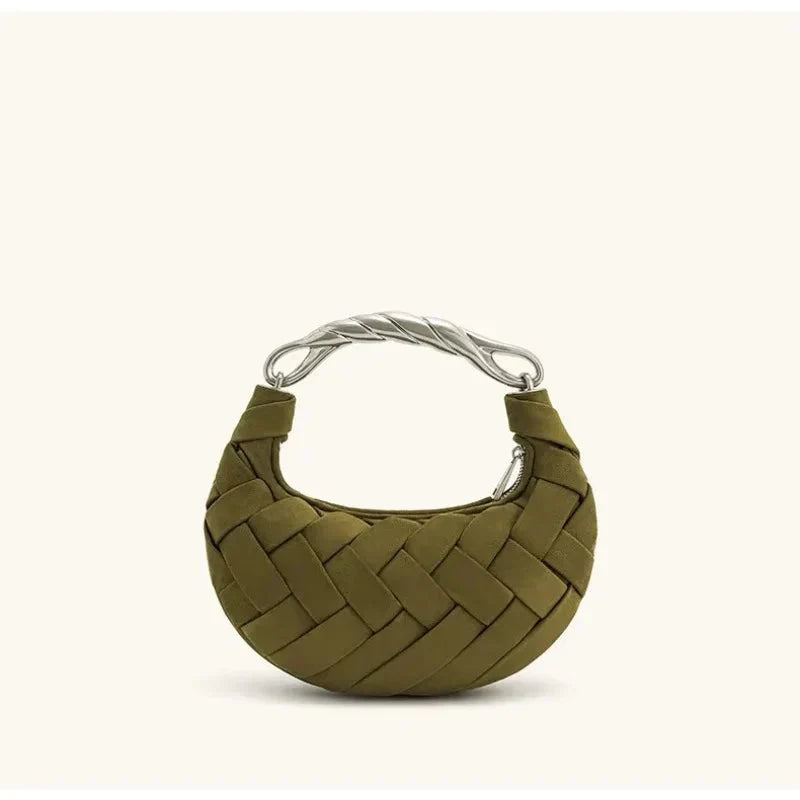 AURORA™ Mini bolso trenzado de diseño escultórico