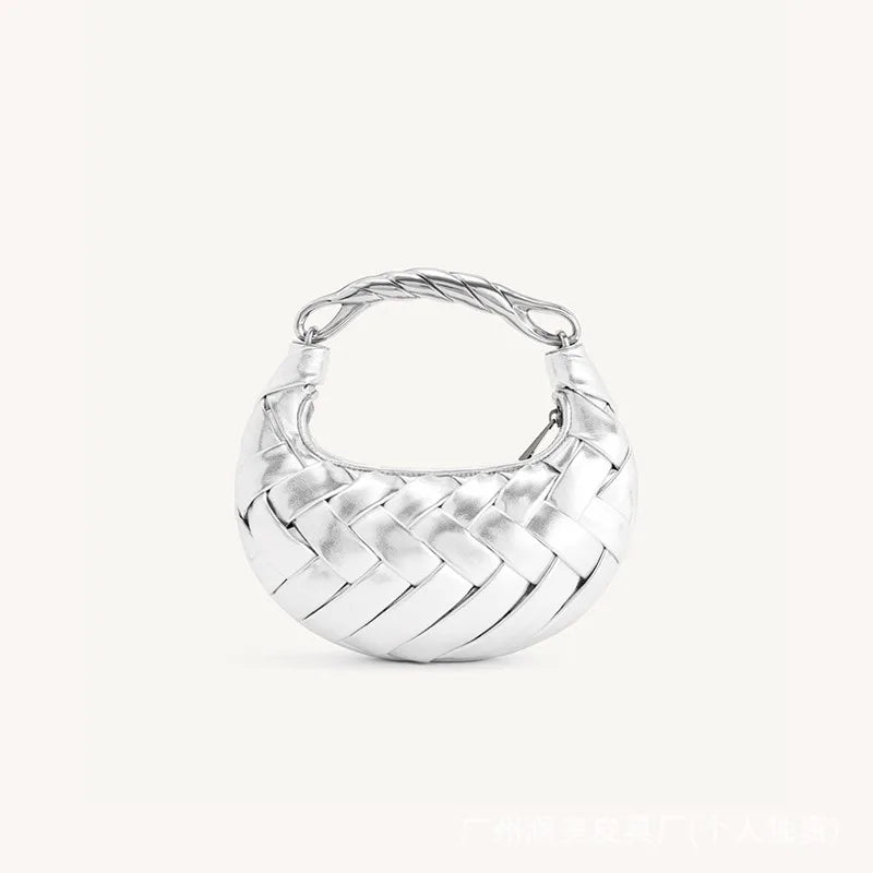 AURORA™ Mini bolso trenzado de diseño escultórico