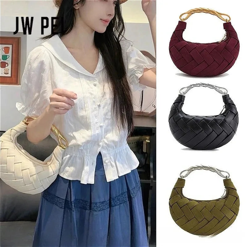 AURORA™ Mini bolso trenzado de diseño escultórico