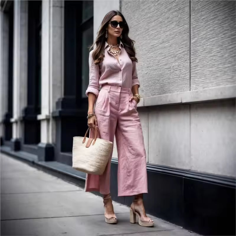 Sofía | Conjunto holgado con pantalón para mujer
