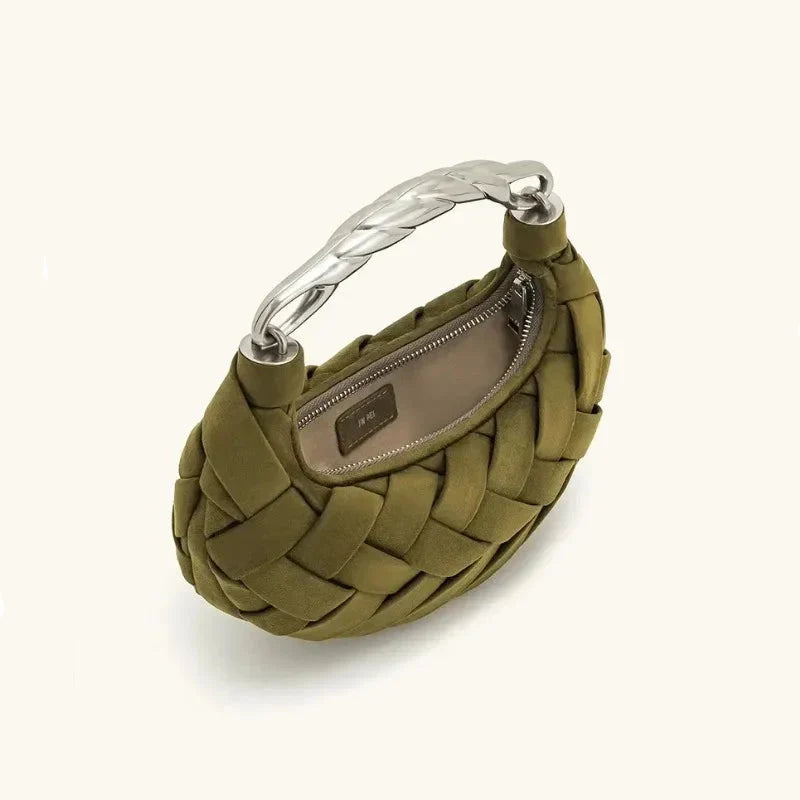 AURORA™ Mini bolso trenzado de diseño escultórico