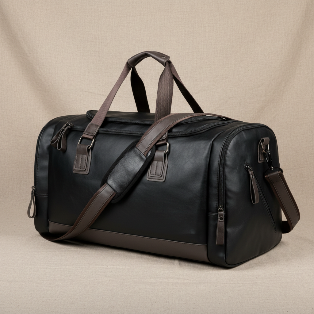 Oskar Bolso de viaje de piel