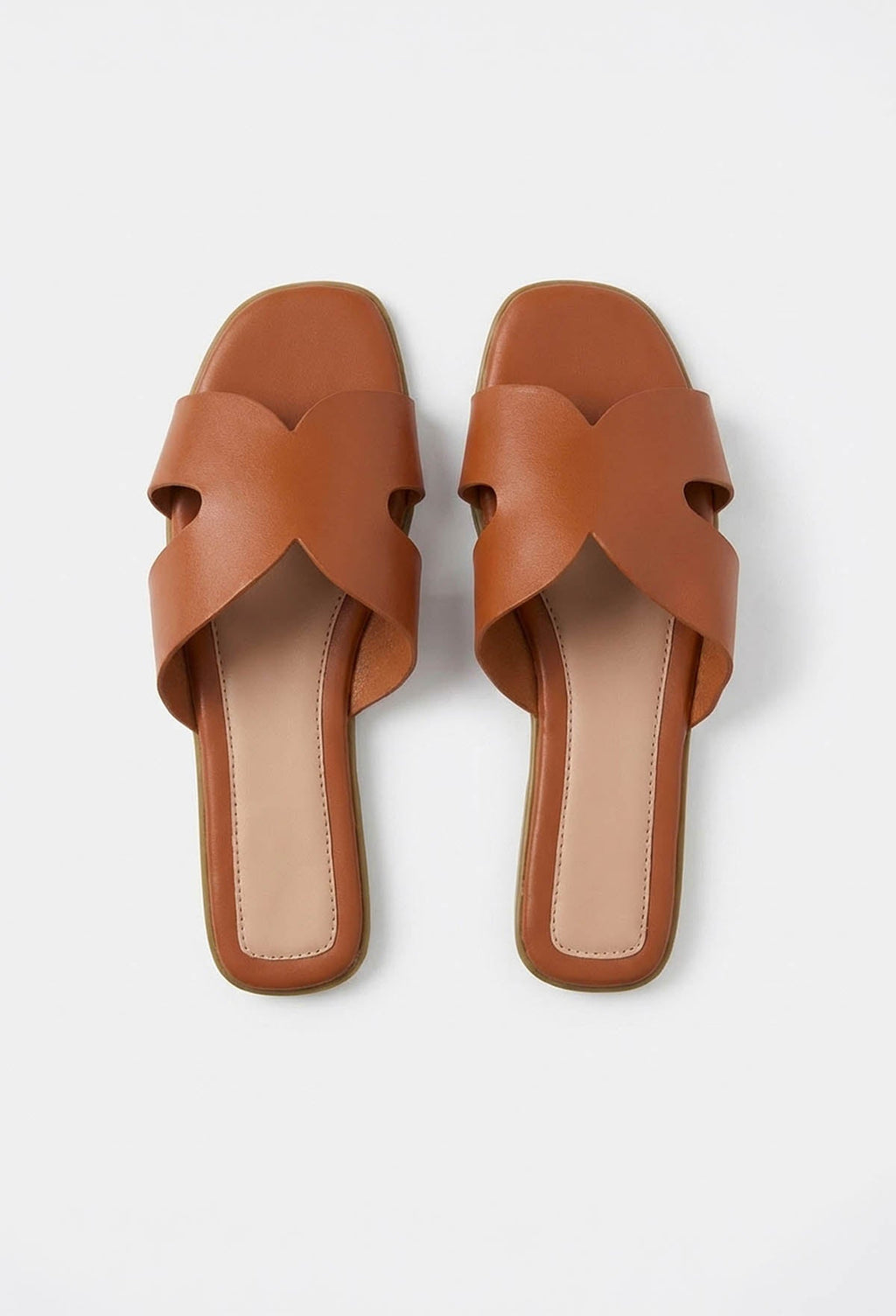 Sandalias Forever You Color Camel de Piel Sintética