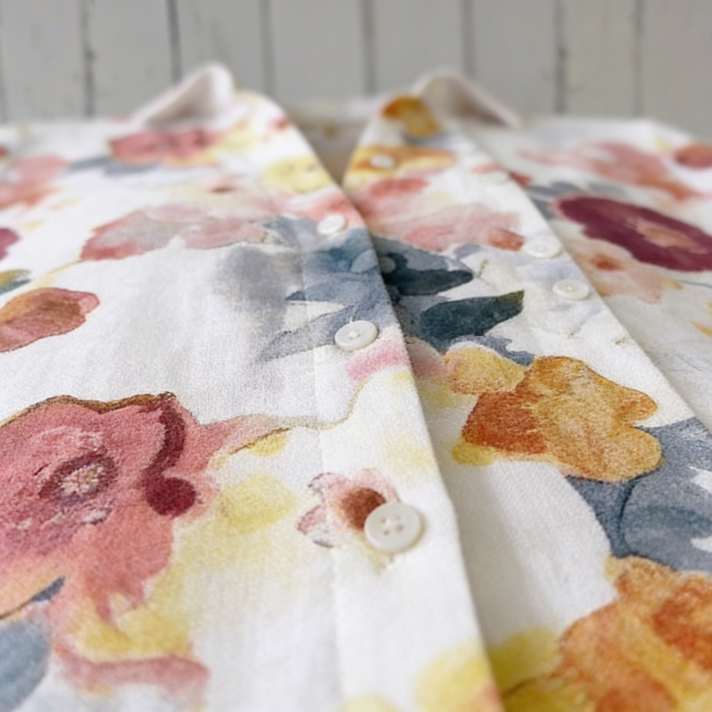 Amanda | Blusa ligera con estampado floral